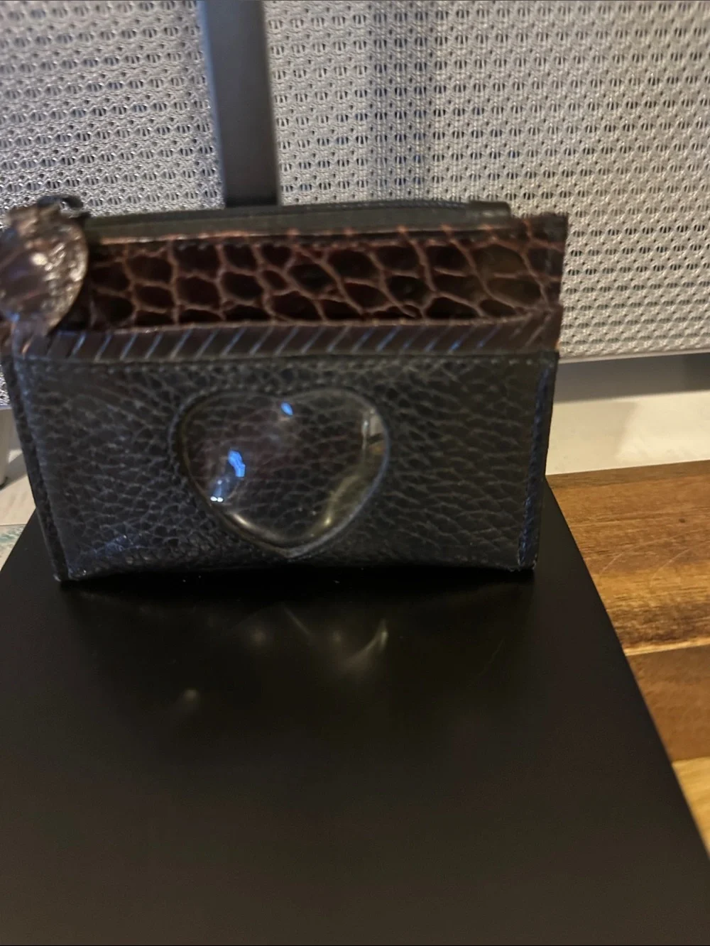Brighton Black Leather wallet and Card Holder.